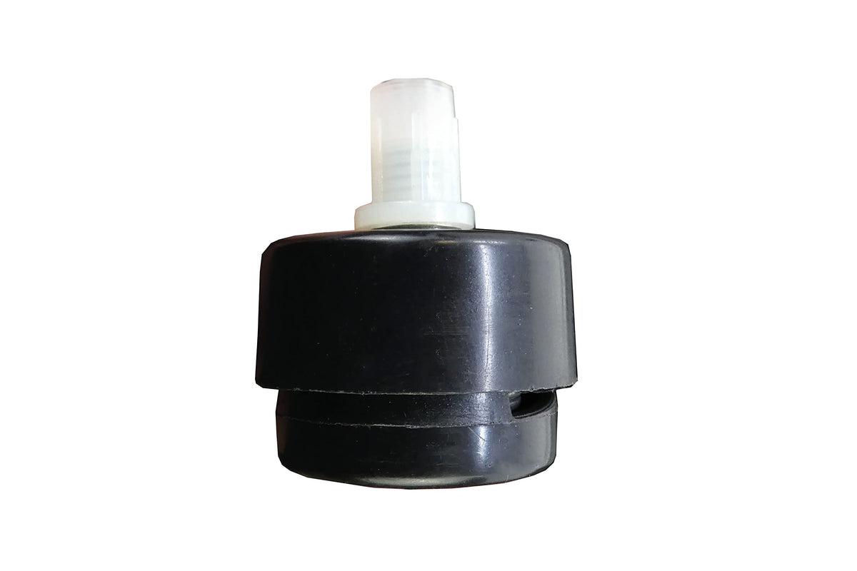 Shepherd glide showing 1/4 inch threaded stem for secure attachment