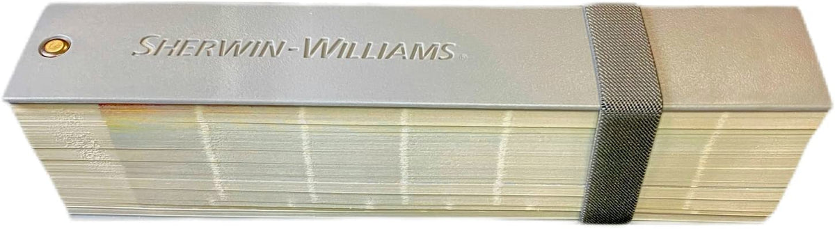 Sherwin Williams Deck Complete Colors chip on deck rail demonstrates even application.