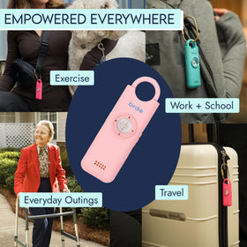 She’s Birdie 3.0 blossom pink color option complements everyday gear