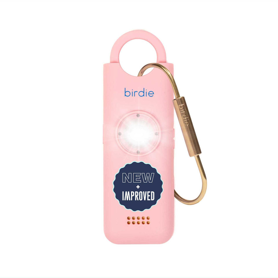 She’s Birdie 3.0 pink alarm on keychain offers portable safety for daily routines