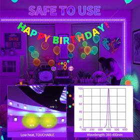 SHGPODA glow party decor indoors creates a radiant glow for gatherings.