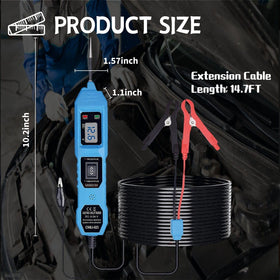 SHIELDIX Power Circuit Probe Tester LED LCD display provides clear voltage readings