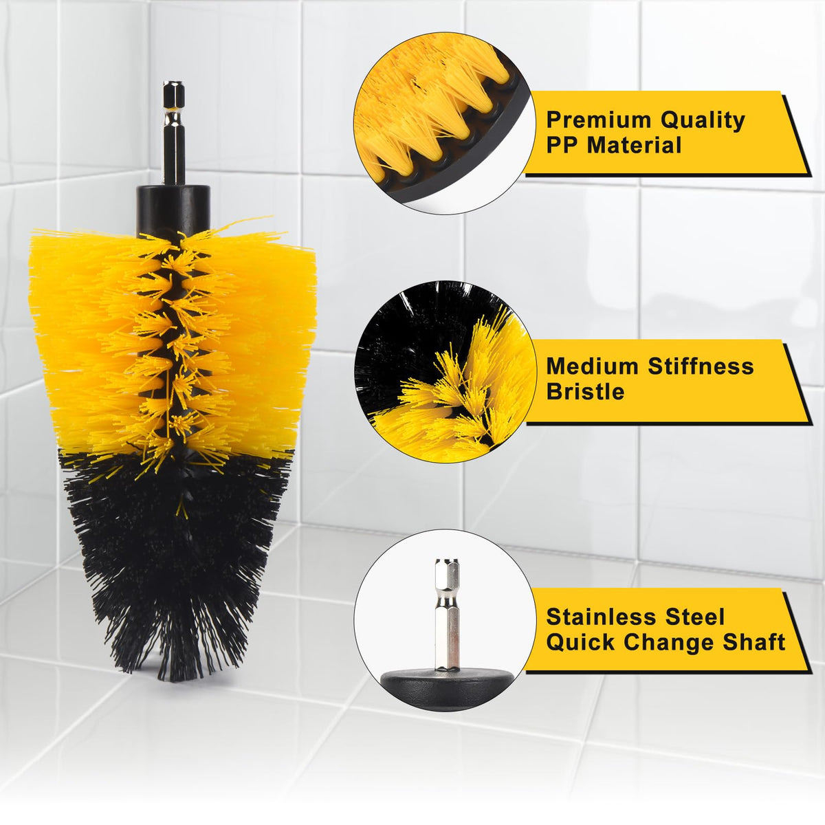 Extended reach attachment enables access to tight corners