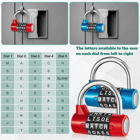 Shimeyao compact lock held in hand for portable security