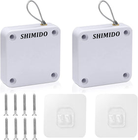 SHIMIDO 1.2mm steel rope provides strong pull and stable closure.