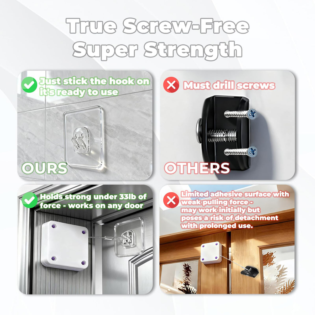 SHIMIDO sticker-based installation black highlights easy mounting