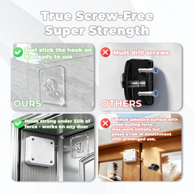 SHIMIDO sticker-based installation black highlights easy mounting