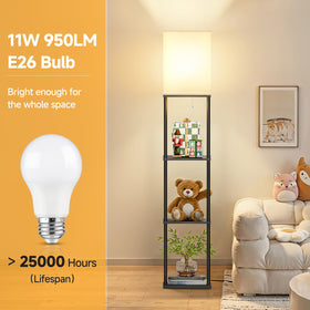 SHINE HAI 11W LED with 3CCT brightness for task and ambient lighting