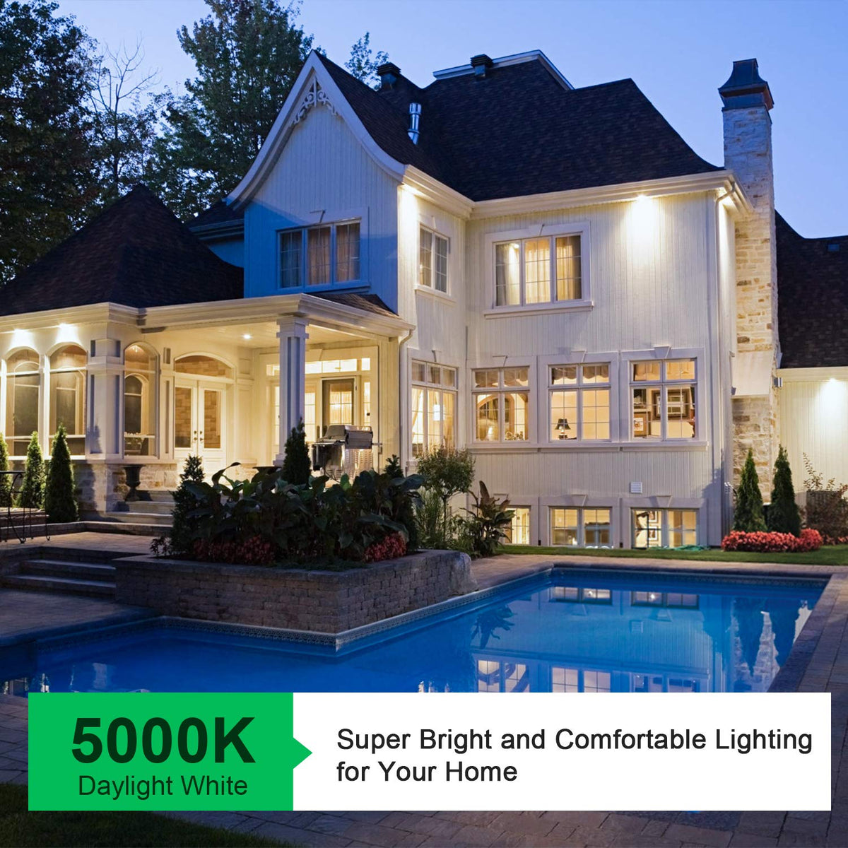 SHINE HAI no-mercury LED bulb is a safe, eco-friendly choice