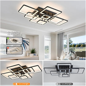 Shine LUEST 110V LED fixture with long lifespan for durability.