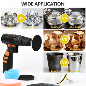 Shineboc compatible with 1/4in and 1/8in shanks for versatile tools.