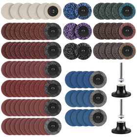 Shineboc 2-inch sanding discs set for fast surface prep on metal and wood
