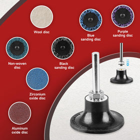 Shineboc twist-lock disc system for easy, secure changes