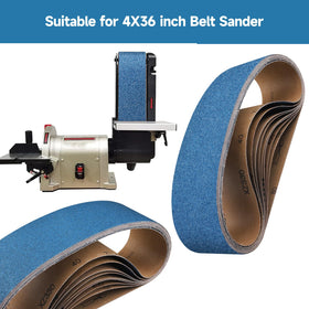 Shineboc zirconia sanding belt durable resin-bonded for long life.