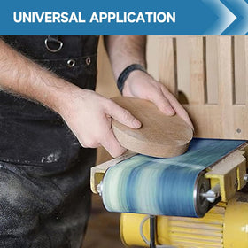 Shineboc zirconia sanding belt waterproof construction suitable for damp environments.