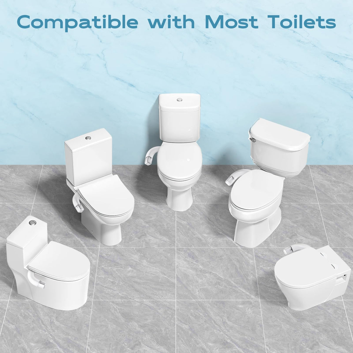 Shineforu dual-mode bidet demonstrates adjustable posterior wash angles