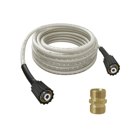 Shinelan 25ft pressure washer hose for Greenworks 5200402, easy install and quick setup.