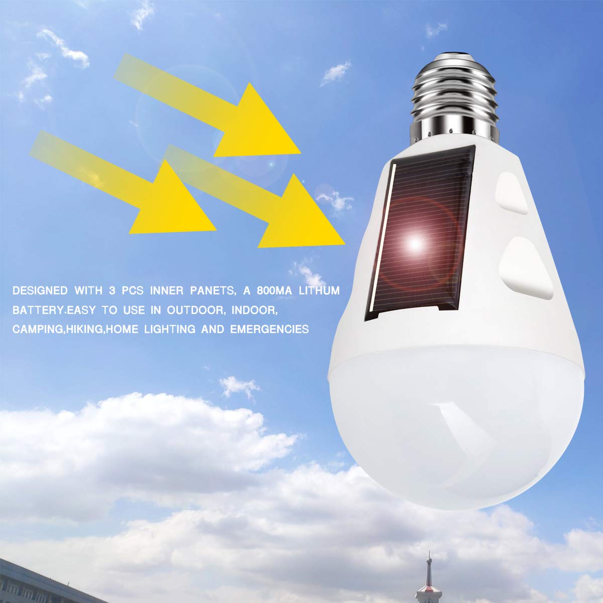 Shinelan backup bulb in use during outage delivers reliable light