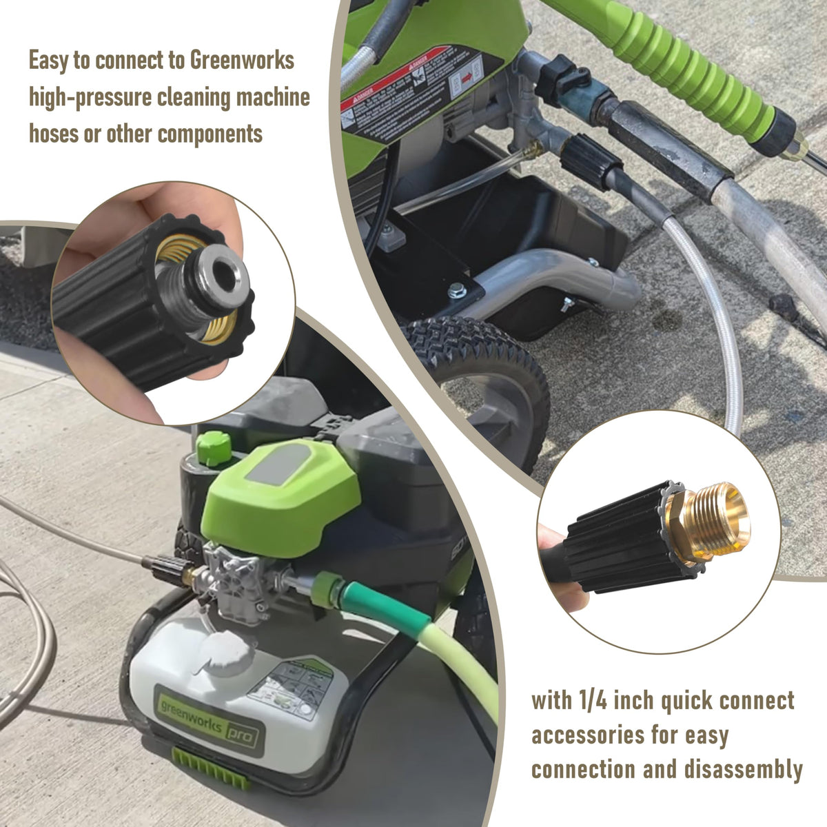 Shinelan 25ft length offers flexible reach for garden, patio, and car cleaning.