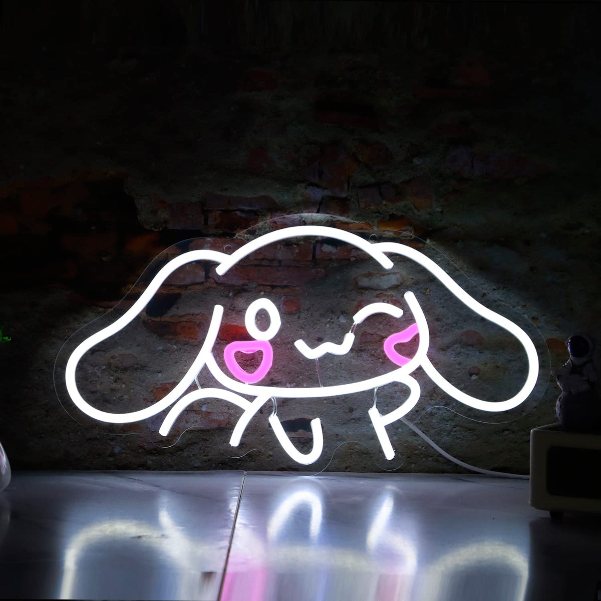 SHINEMYWAY Cinnamoroll neon sign dimmable switch for adjustable brightness