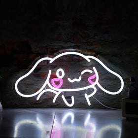 SHINEMYWAY Cinnamoroll neon sign dimmable switch for adjustable brightness