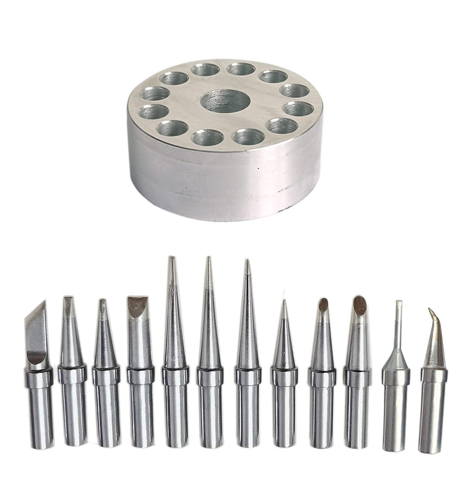 ShineNow ET tips for Weller WE1010NA with 12-piece set, ideal for varied soldering tasks.