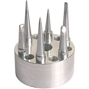ShineNow Weller tip bundle demonstrates effortless tool switching for different joints.