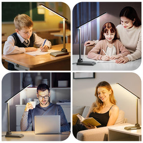 ShineTech LED Desk Lamp auto-off timer reduces energy use.