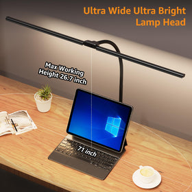 ShineTech desk clamp includes protective padding to safeguard surfaces.