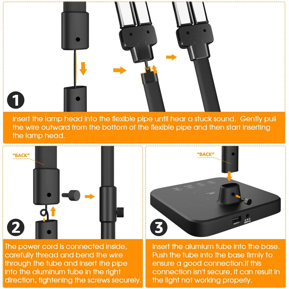 ShineTech touch-control panel for quick light adjustments
