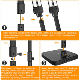 ShineTech touch-control panel for quick light adjustments