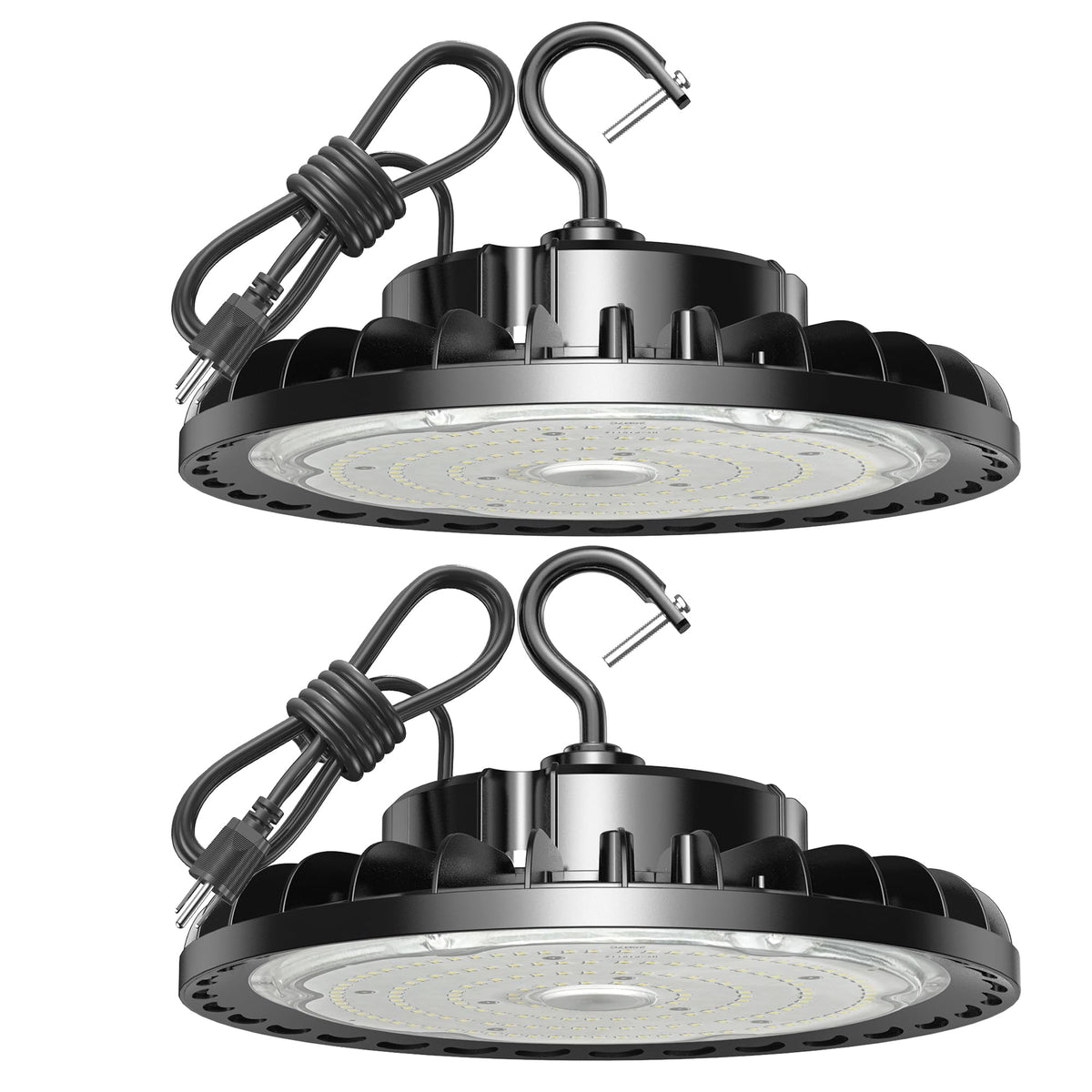 SHINEWOO 200W high bay light front view for bright warehouse illumination