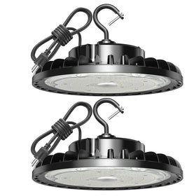 SHINEWOO 200W high bay light front view for bright warehouse illumination