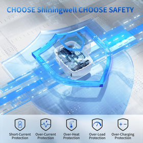 Shiningwell protective storage pouch keeps chargers scratch-free during transit