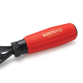 Shinto Saw Rasp non-clogging design enabling steady wood cutting.