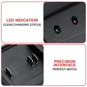 SHINTYOOL charger base side panel showing compact, space-saving design