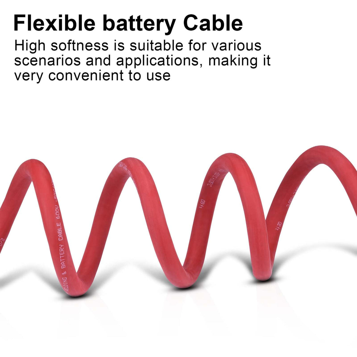 Shirbly EPDM insulation cable suited for outdoor and marine environments.