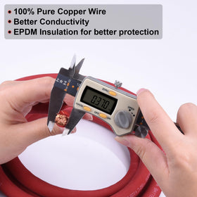 Shirbly pure copper strands detail showing high conductivity for reliable DC connections.