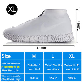 Shiwely folded shoe cover demonstrates compact, portable protection.