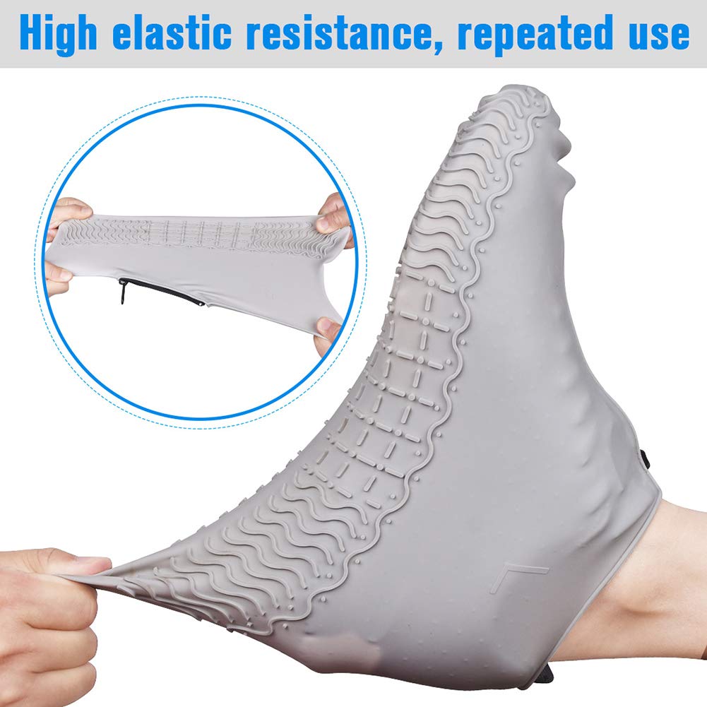Shiwely non-slip sole detail highlights traction on slick surfaces.