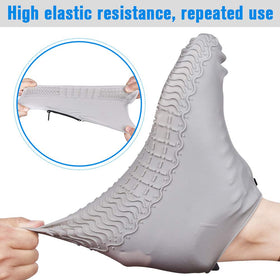 Shiwely non-slip sole detail highlights traction on slick surfaces.