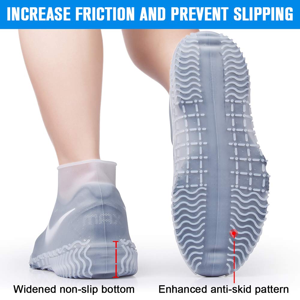 Shiwely non-slip tread detail improves grip on slick floors.
