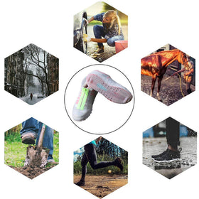 Shiwely shoe covers packed for travel, ready to protect footwear on the go.