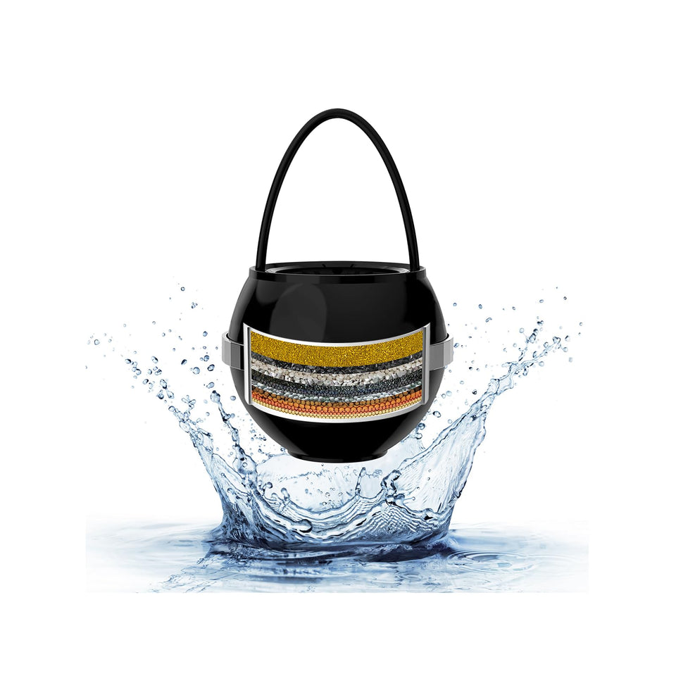 SHLLKTTRY bath filter housing with overflow for cleaner bathwater