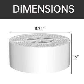 SHLLKTTRY crystal bath filter ball in action reduces minerals for smoother bath water.