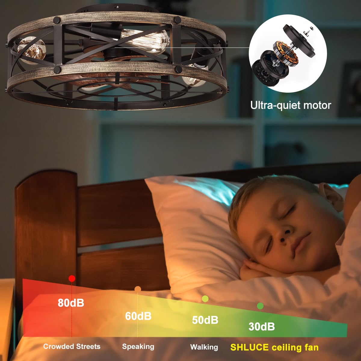 SHLUCE easy-install design with included hardware simplifies setup.