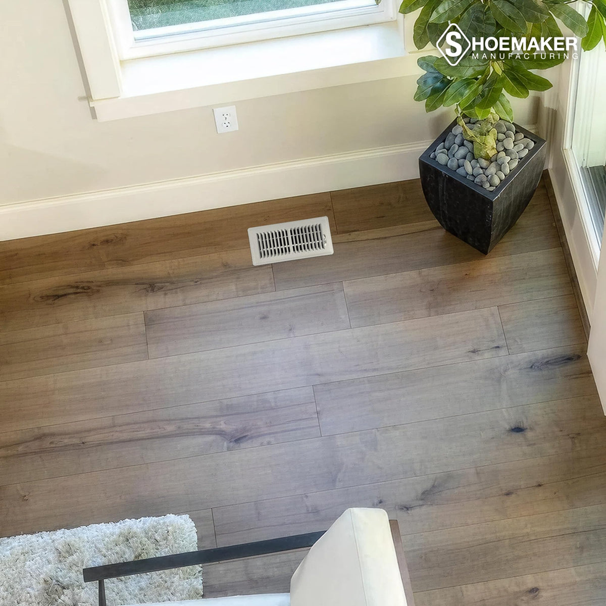 Premium steel vent cover designed for longevity in high-traffic areas