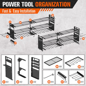 Shomextol garage solution ideal for workshops and auto shops.