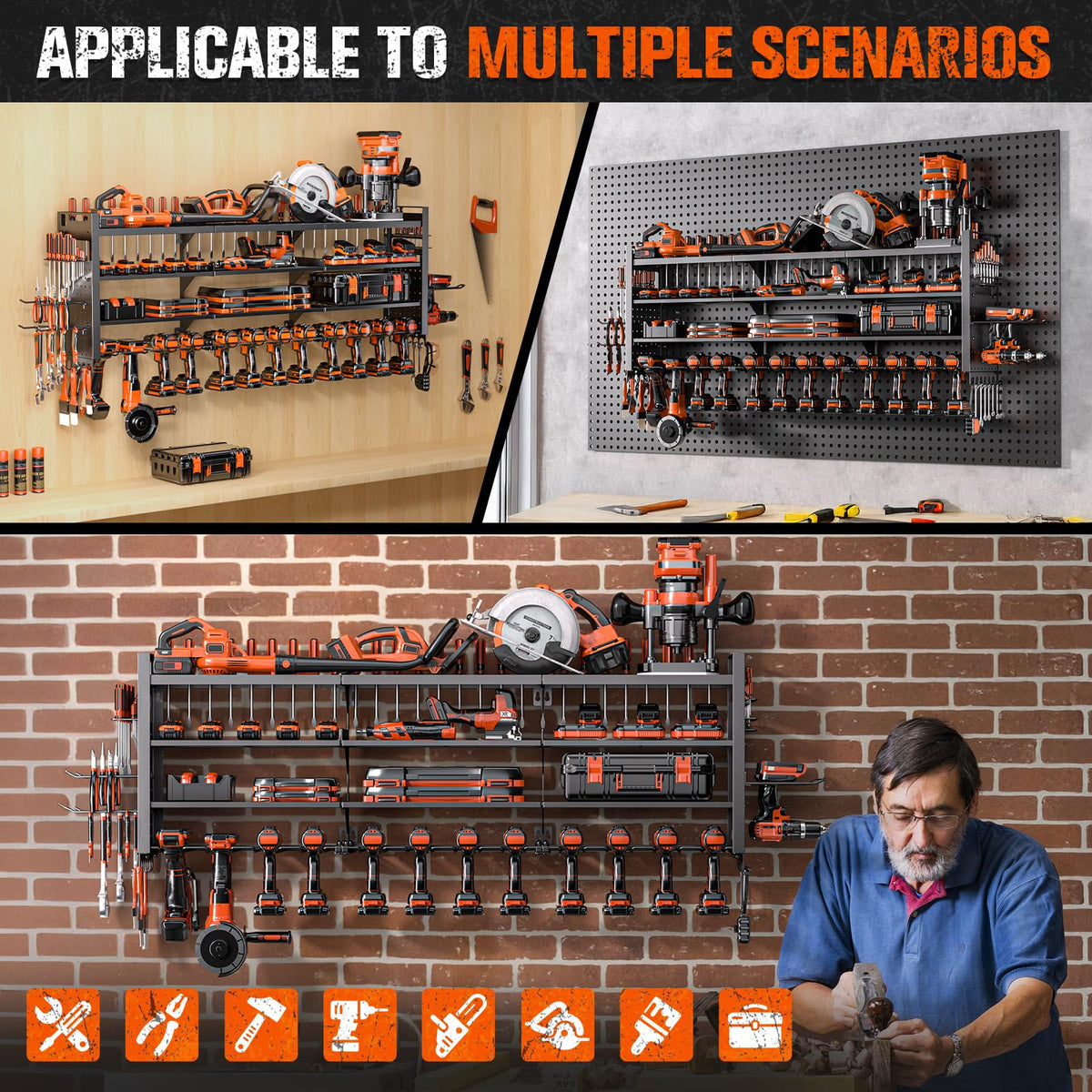 Shomextol quick-install guide makes mounting on wood or masonry easy.