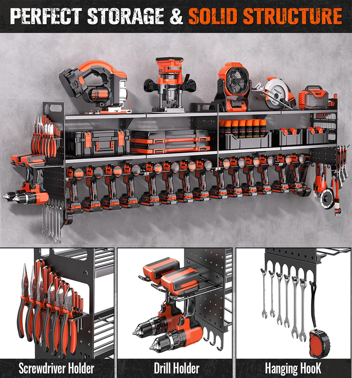 Shomextol wall-mount installs on concrete, brick, or wood.